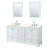 Deborah 60'' Double Bathroom Vanity with Quartz Top-98146992-98146997-98146993