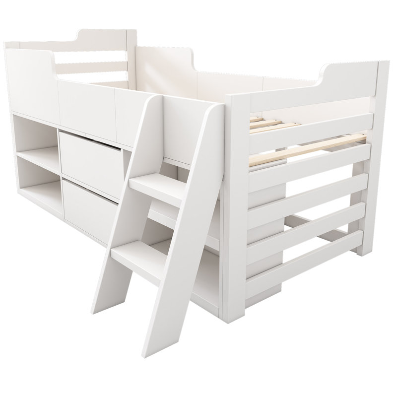 Bed, White