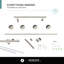 Porte de douche coulissante simple sans cadre l 48 po x H 74,25 po-83967778