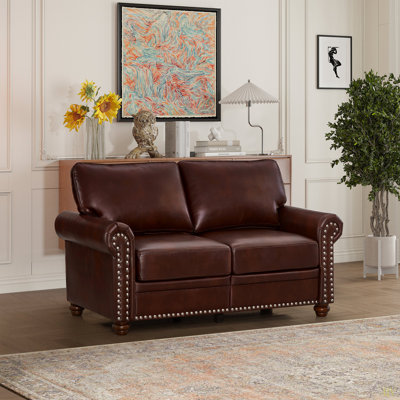 Fauteuil de salon en similicuir