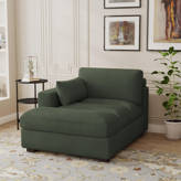 Ebern Designs LeRay Upholstered Chaise Lounge & Reviews | Wayfair