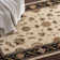 Tapis ivoire / noir Downing