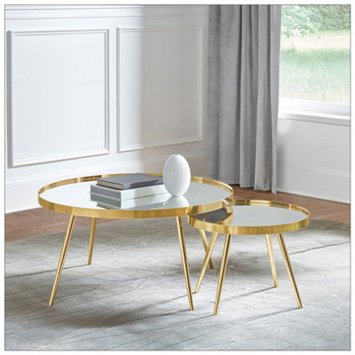 Table basse gigogne 2 pièces Lymon