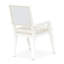 Palm Gate Arm Chair - Cloud White