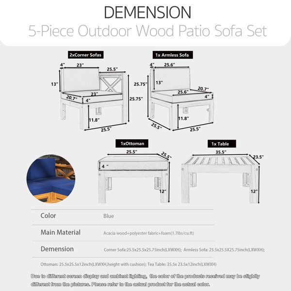 Dimensions du produit
