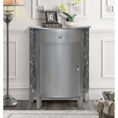 Heintz 1 Door Accent Cabinet