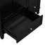 Single Bathroom Vanity With USB Charging, Two Doors And Three Drawers For Bathroom-1522577968