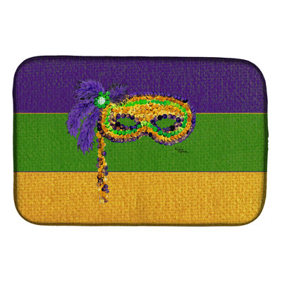 Tapis de séchage mardi gras gras
