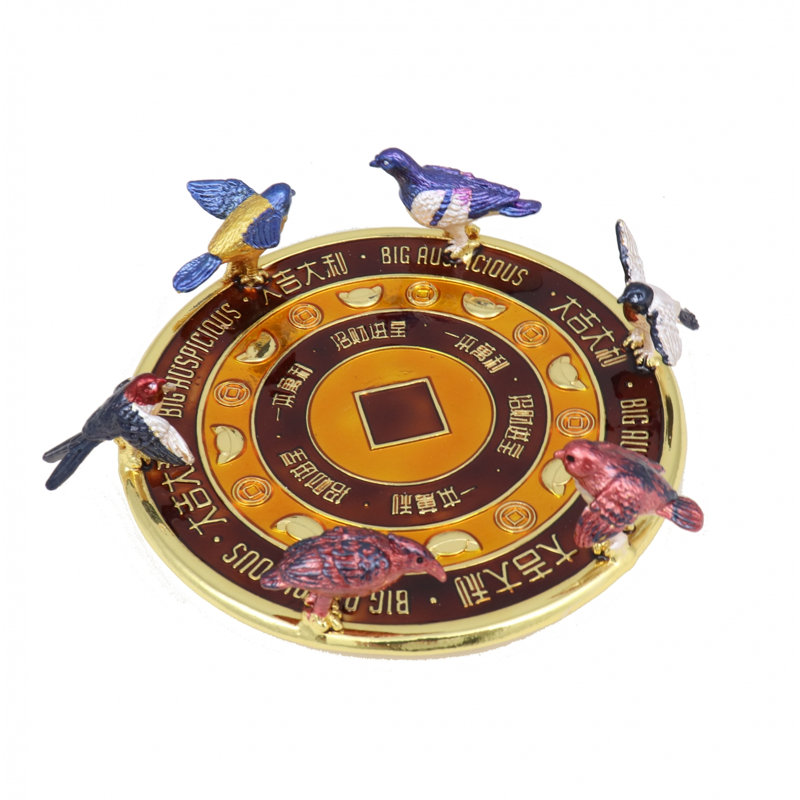 Multiplicateur de bon augure à six oiseaux