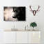 Black Labrador in Abstract - Wrapped Canvas-55313881