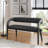 Modway Pinnacle Vegan Leather Accent Bench-91110975