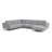 Araujo Right Hand Facing Upholstered Sectional