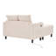 Chaise longue rembourrée 50 po-404283262