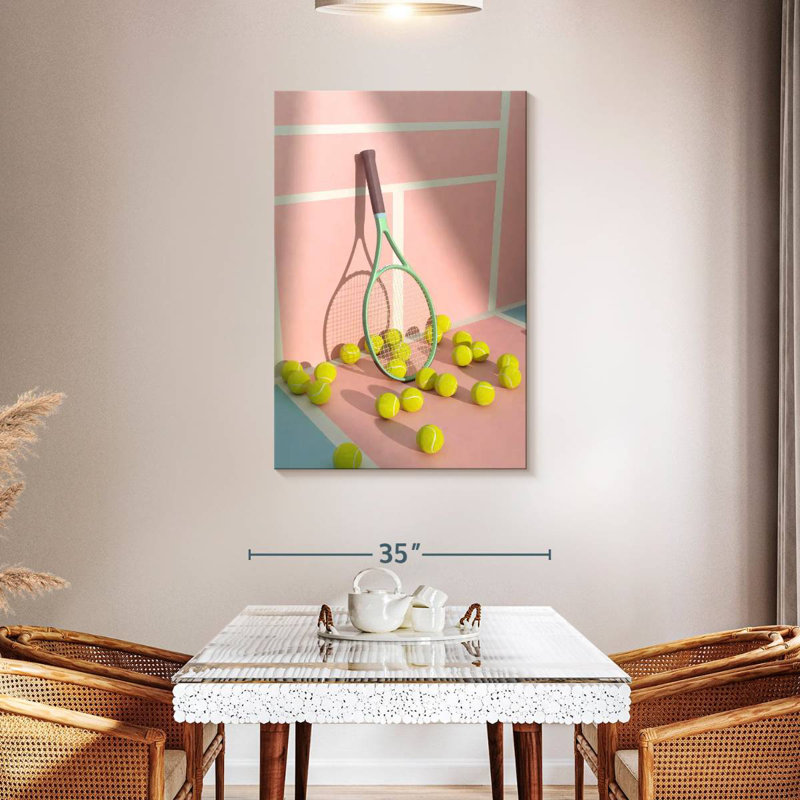 Sireci Tennis Fun, 45" H x 30" W