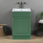 Meuble-lavabo simple 20 po avec comptoir en céramique-474542489