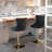 Kennasyn Swivel Upholstered Adjustable Height Counter Stool-481769132