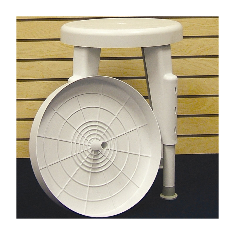 Chaise de douche non rotative