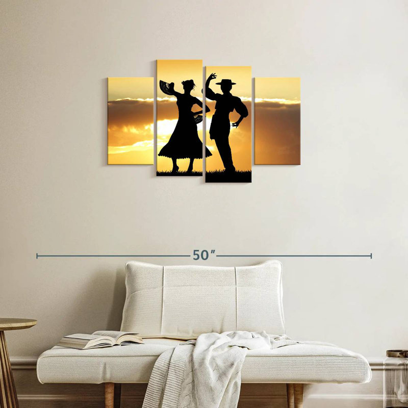 Flamenco Dancers, H 22 po x l 36 po