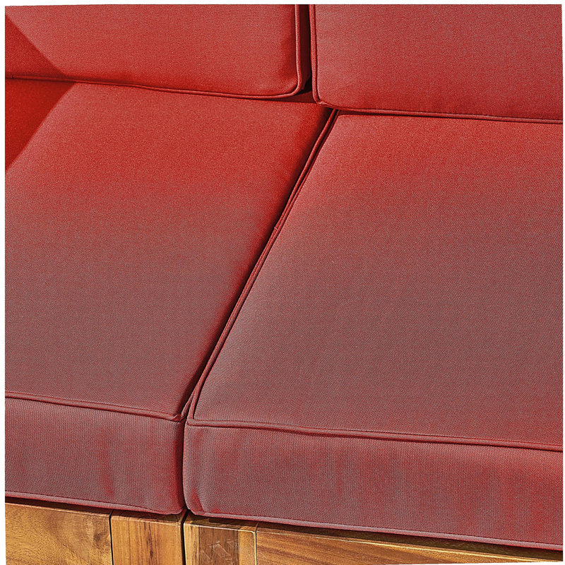 OANA - 3-PIECE SOFA SET, RED