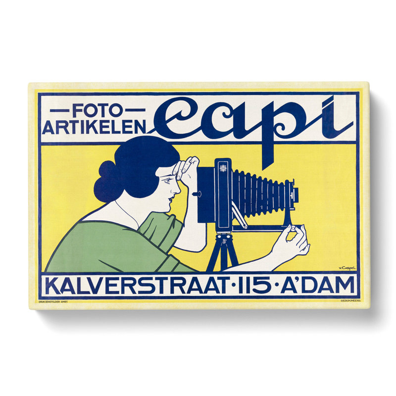 Capi By Johann Georg Van Caspel - Wrapped Canvas, 35cm H x 50cm W x 3cm D