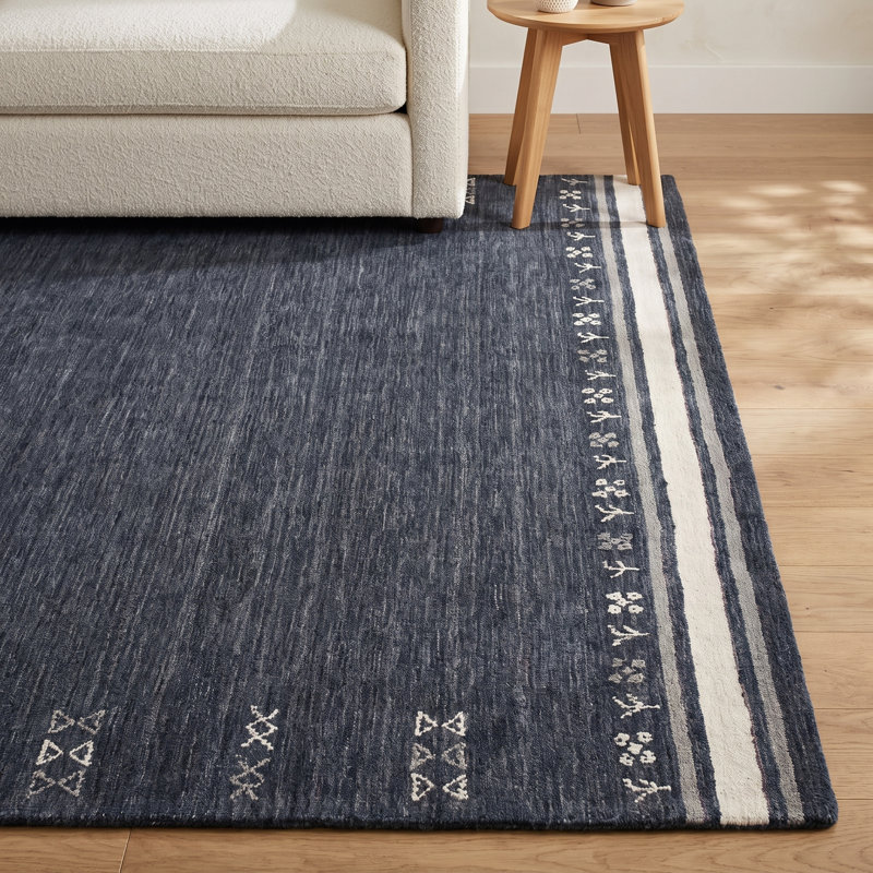 Santiago Hand-Loomed Wool Area Rug, Rectangle 8' x 10'