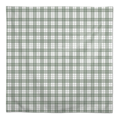Nappe carrée en polyester Vichy
