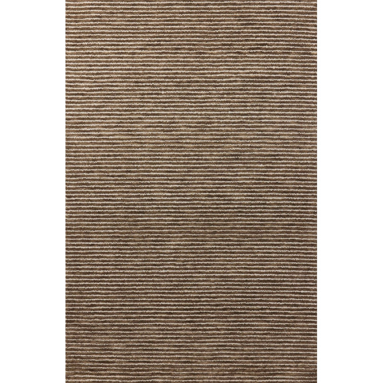 Tapis moka / ivoire Ebern Designs Malpass