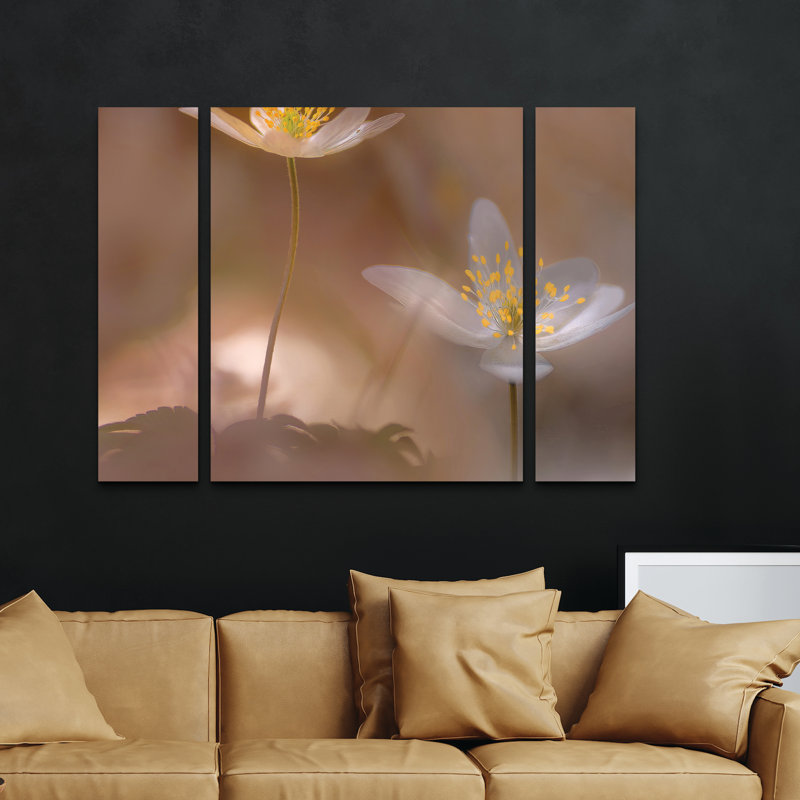 Ensemble de 3 panneaux muraux - Ylva Sjogren, art mural sur toile pour décoration de salon, de chambre à coucher ou de bureau 