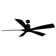 70" Aviator 5 - Blade Outdoor / Indoor Smart Ceiling Fan with Bluetooth Remote Control Included, Works With Alexa and iOS or Android App