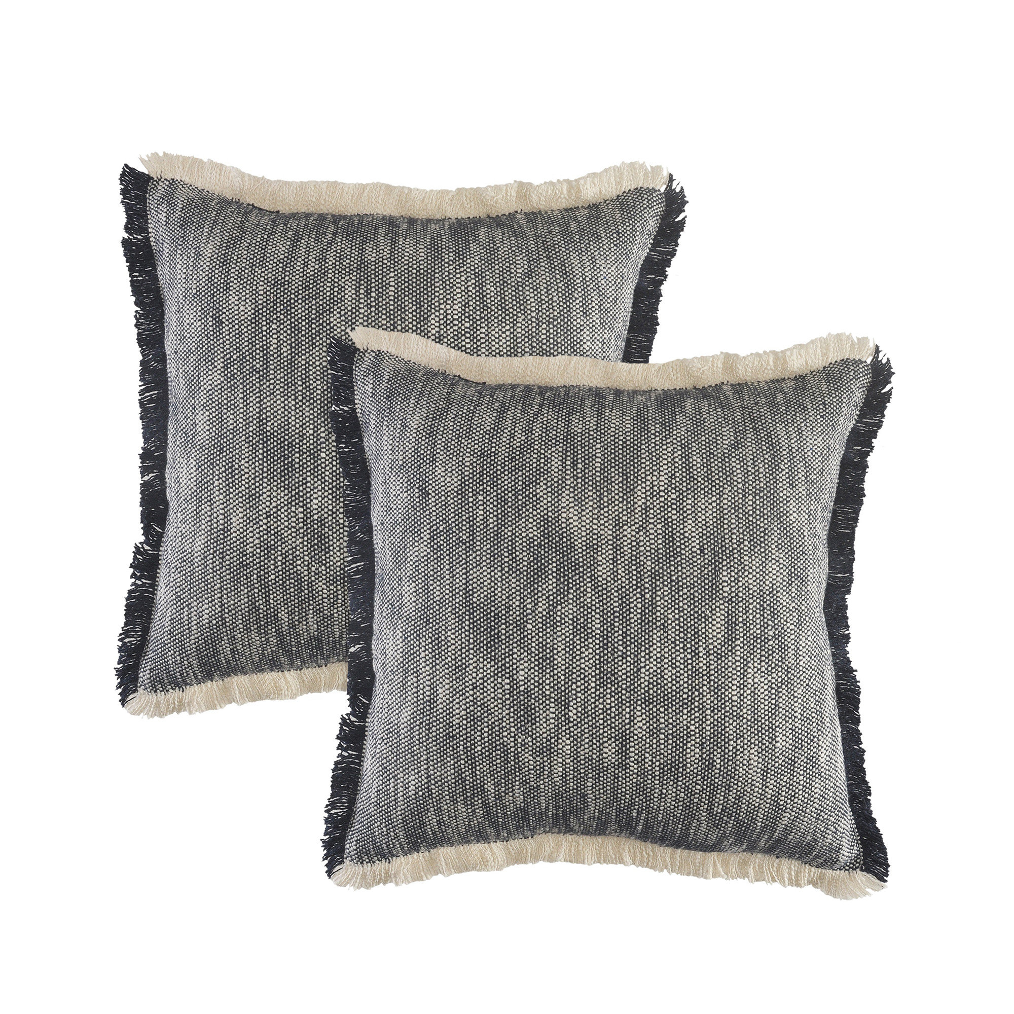 Fringed Throw Pillows Reference: Rajani Home Ebere Fringed Throw Pillow
