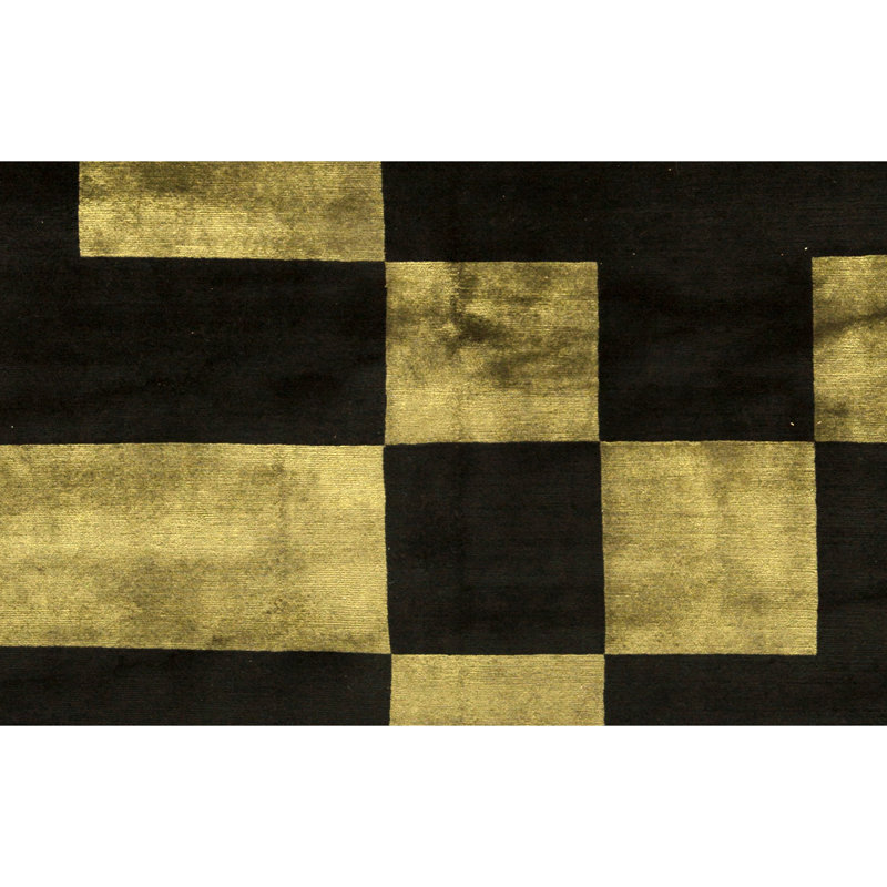 Wool Geometric Area Rug