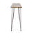 DENALI INDUSTRIAL WOOD AND METAL BAR TABLE