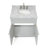 31 " W Freestanding Standard Free Standing 2 Double Single Vanity Bathroom Vanity With Carrara Marble Top-1014800454