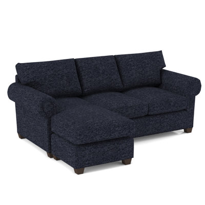 Canapé-lit et chaise longue réversible avec repose-pieds de 86 po Charlotte
