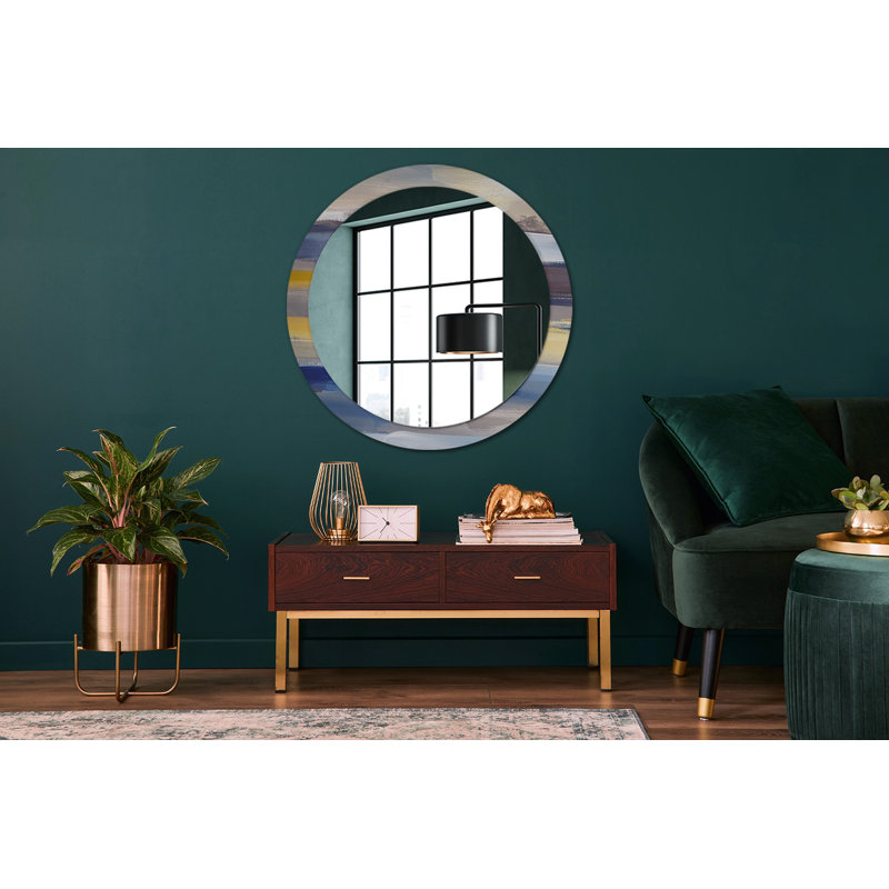 Huldar Glass Flat Wall Mirror