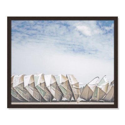 Hennecy "Wooden Boats" Print by Leah Straatsma