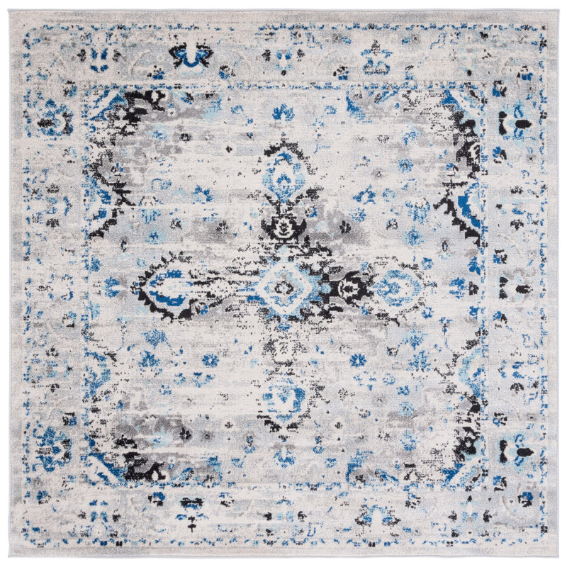 Madison Jute Oriental Rug, Square 6'7"