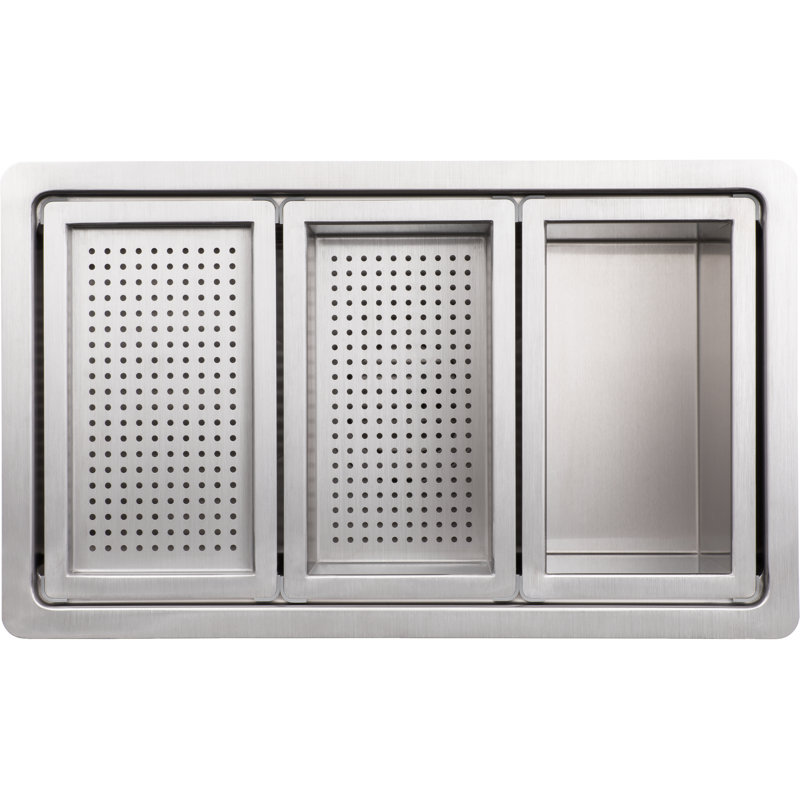 Abode Designs 500 mm W Single Bowl Stainless Steel Undermount Kitchen Sink