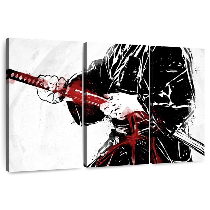 Sireci Katana Man, 24" H x 38" W