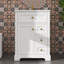 Meuble-lavabo de 24 po avec lavabo, armoire à 3 tiroirs et support de rangement à deux niveaux-1809483679