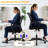 Office Chair Adjustable Height Office Chair Executive Desk Chair Ergonomic Mesh Task Chair Swivel Rolling Office Computer Chair with Armrest Wheels for Office Home-2084070148