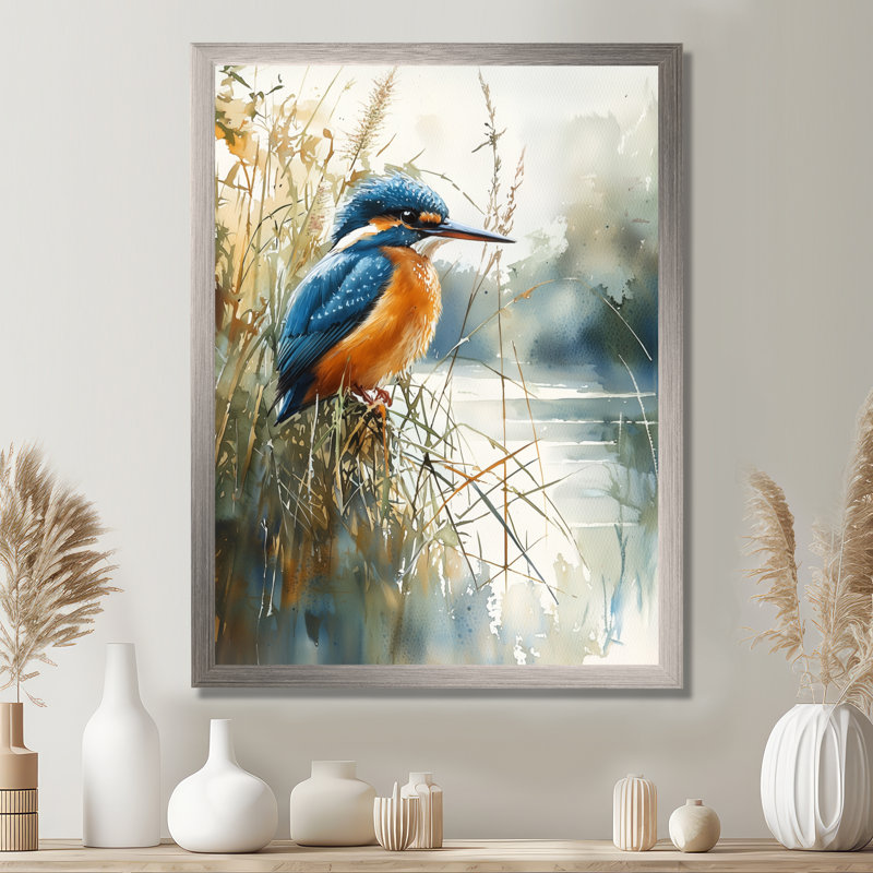 Germania - animaux, reproduction d'art sur toile, H 20 po x l 12 po, Picture Framed, Argent argent
