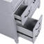 Meuble-lavabo de 36 po avec lavabo, armoire de salle de bain avec tiroirs, cadre solide et panneau de fibres à densité moyenne, un paquet (autre couleur: N725P195410B)-109906785