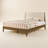Barvelle Modern Solid Wood 4 Pieces Fully Assemble Bedroom Set-179844360