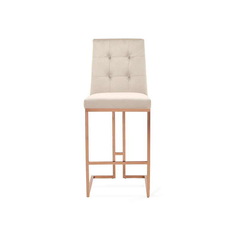Tabouret Agatho, Beige