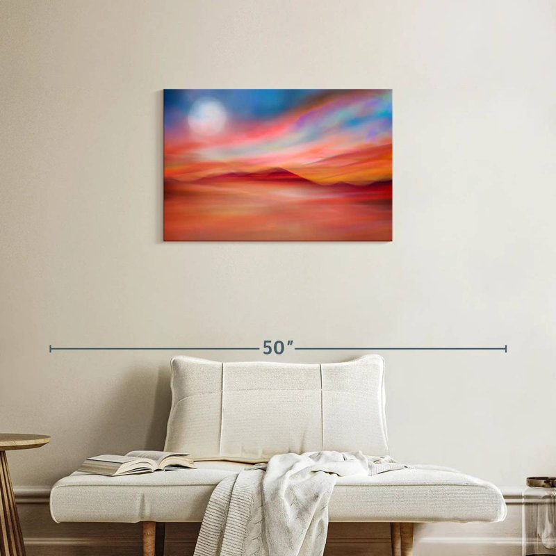 Avery Desert Moon, 20" H x 30" W