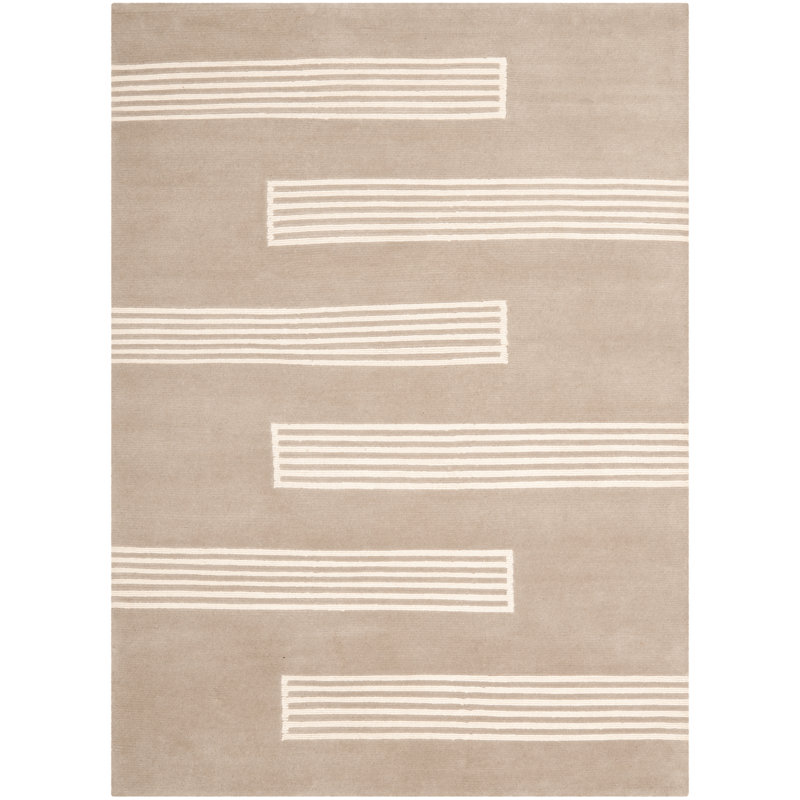 Ralph Lauren Bently Wool Striped Rug, Rectangle 5' x 8'