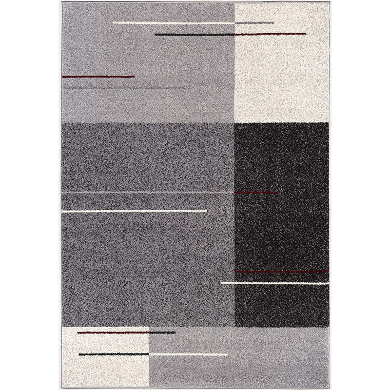 Geometric Indoor Rug, Rectangle 5' x 8'