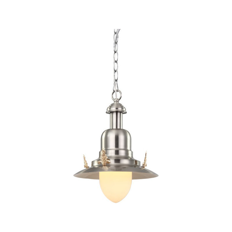 15" Bell métal pendentif ombre