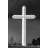 Red Barrel Studio® Highsmith, Carol Gallery Wrapped Canvas Art: A 19 Story High Cross near Groom in Texas 67826-1450683356